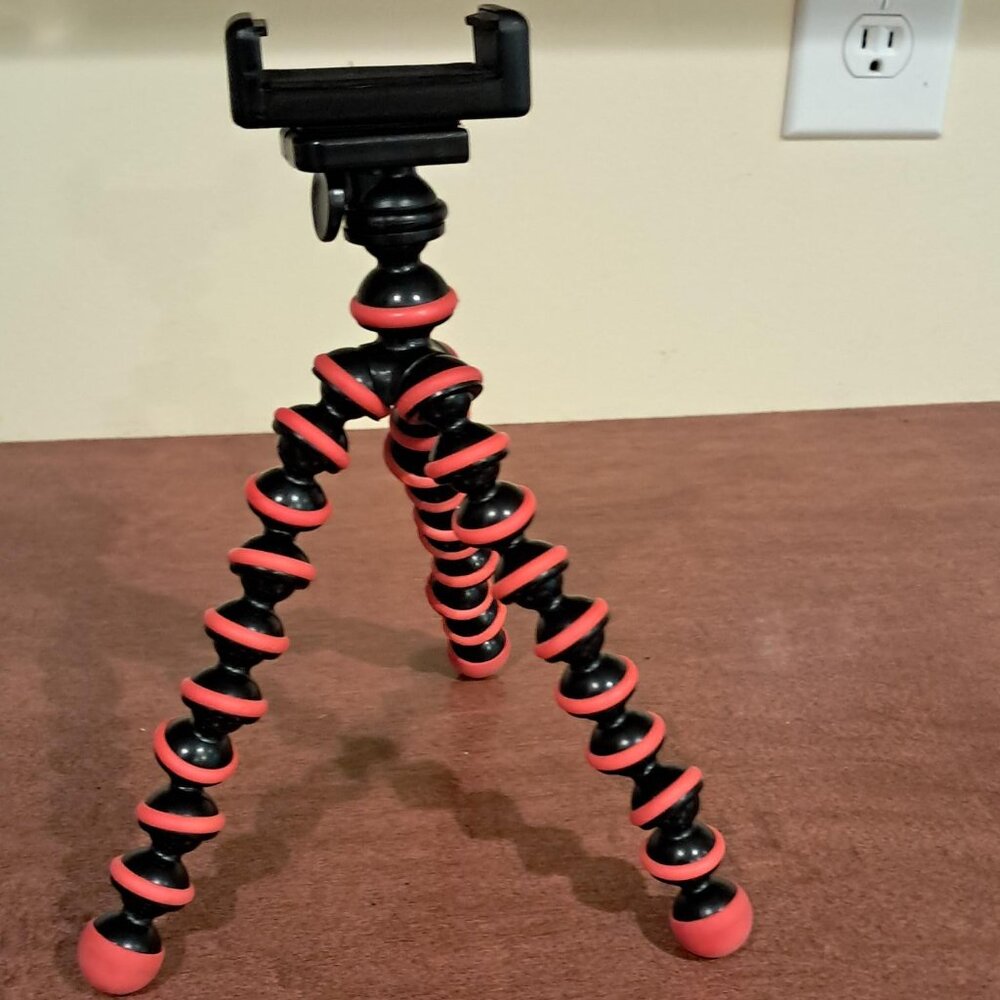Flexible Tripod for iPhones, Android Devices